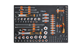 MM105-SOFT THERMOFOR.TRAY WITH 107 TOOLS