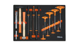 MM61-SOFT THERMOFORM. TRAY WITH 17 TOOLS