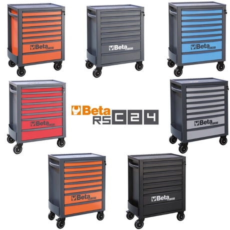 RSC24/8-G-MOBILE ROLLER CAB 8 DRAWERS