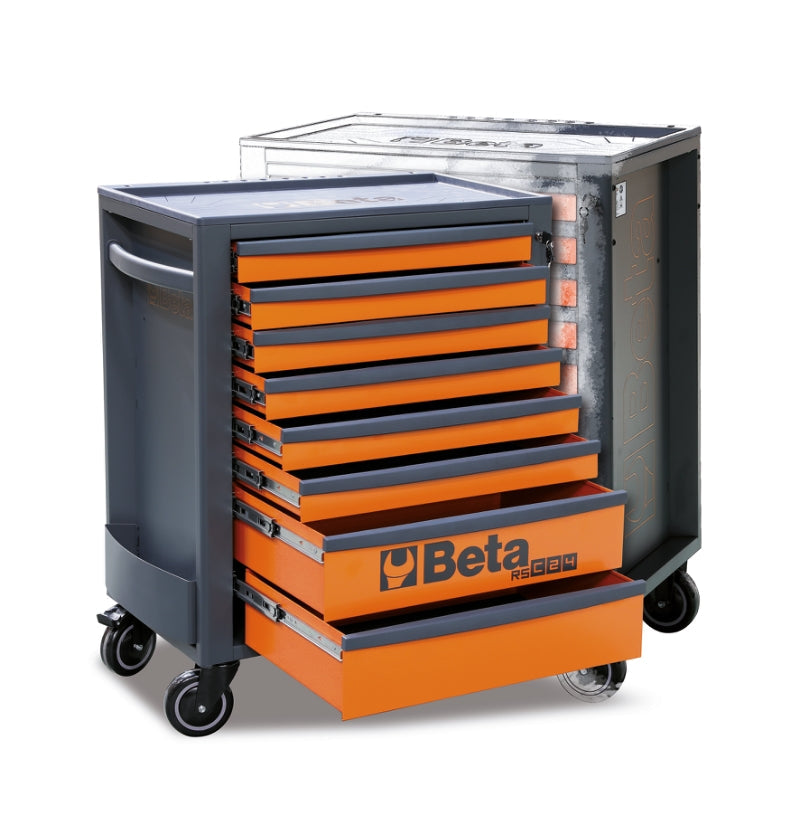 RSC24/8-A-MOBILE ROLLER CAB 8 DRAWERS