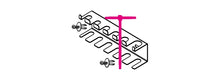 S951/6-SUPPORTS FOR 6 T HANDLE WRENCHES