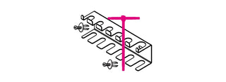 S951/6-SUPPORTS FOR 6 T HANDLE WRENCHES