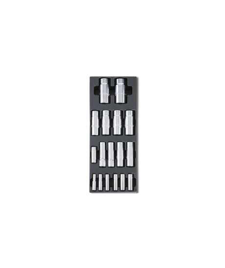 T103-HARD THERMOFORM. TRAY WITH 17 TOOLS