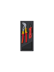 T136-HARD THERMOFORMED TRAY WITH 2 TOOLS