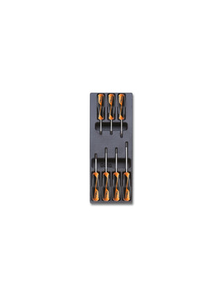 T205-HARD THERMOFORMED TRAY WITH 7 TOOLS