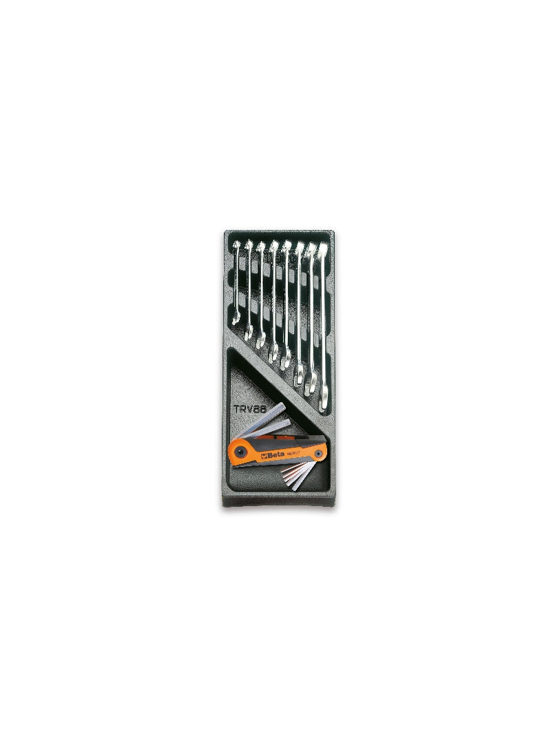 T22-HARD THERMOFORMED TRAY WITH 15 TOOLS