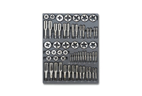 T270-HARD THERMOFORM. TRAY WITH 60 TOOLS