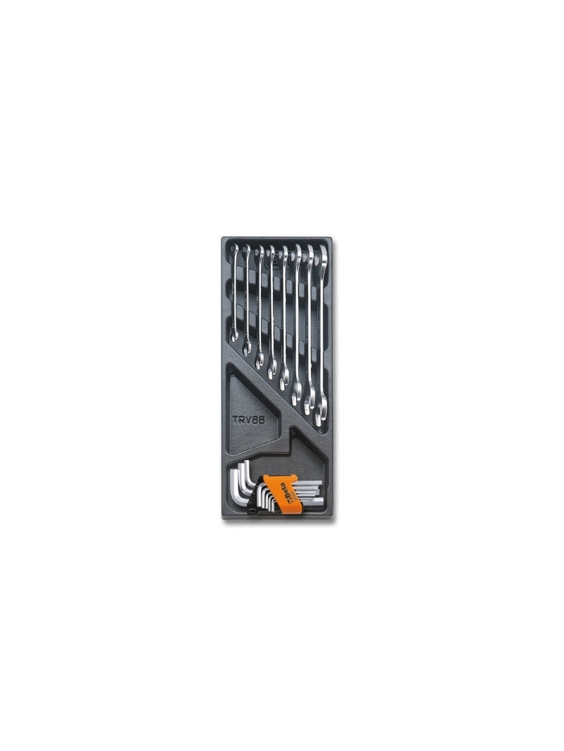 T34-HARD THERMOFORMED TRAY WITH 17 TOOLS