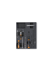 T85-HARD THERMOFORMED TRAY WITH 81 TOOLS