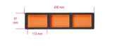 VPM7C-FOAM TRAY WITH 3 TOTE TRAYS