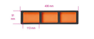 VPM7C-FOAM TRAY WITH 3 TOTE TRAYS