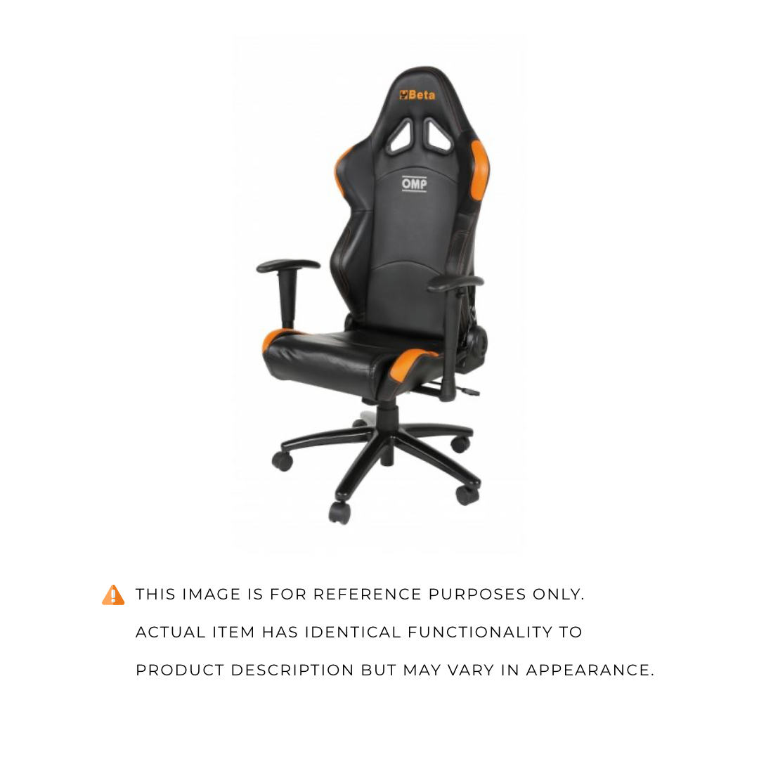 9563P-OFFICE ARMCHAIR, BLACK