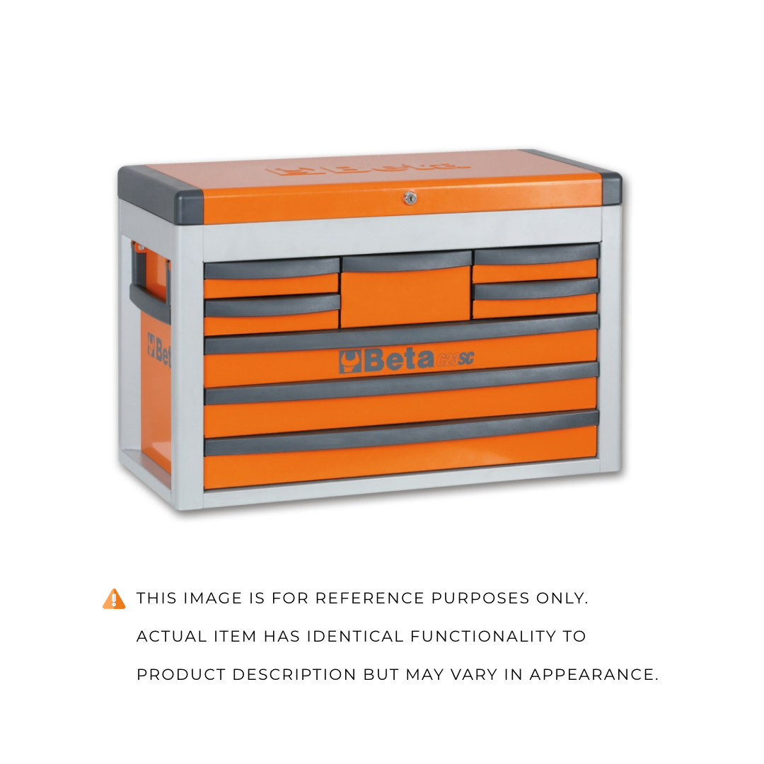 C23C O-PORTABLE TOOL CHEST 8 DRAW.ORANGE